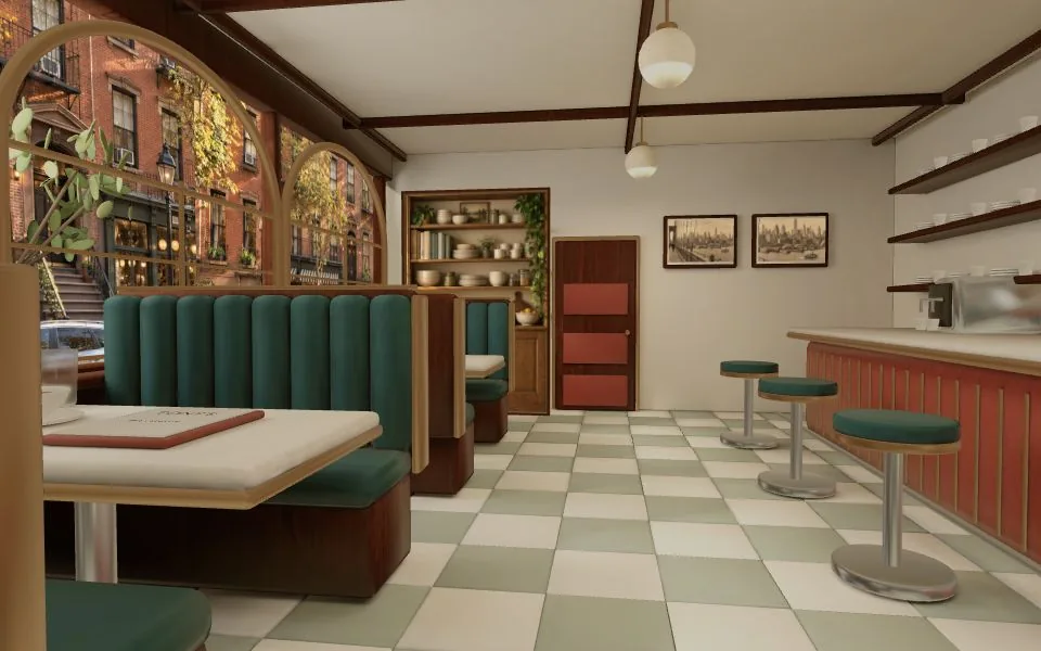 纽约 · 买热狗，算找零 · 3D 课堂实景