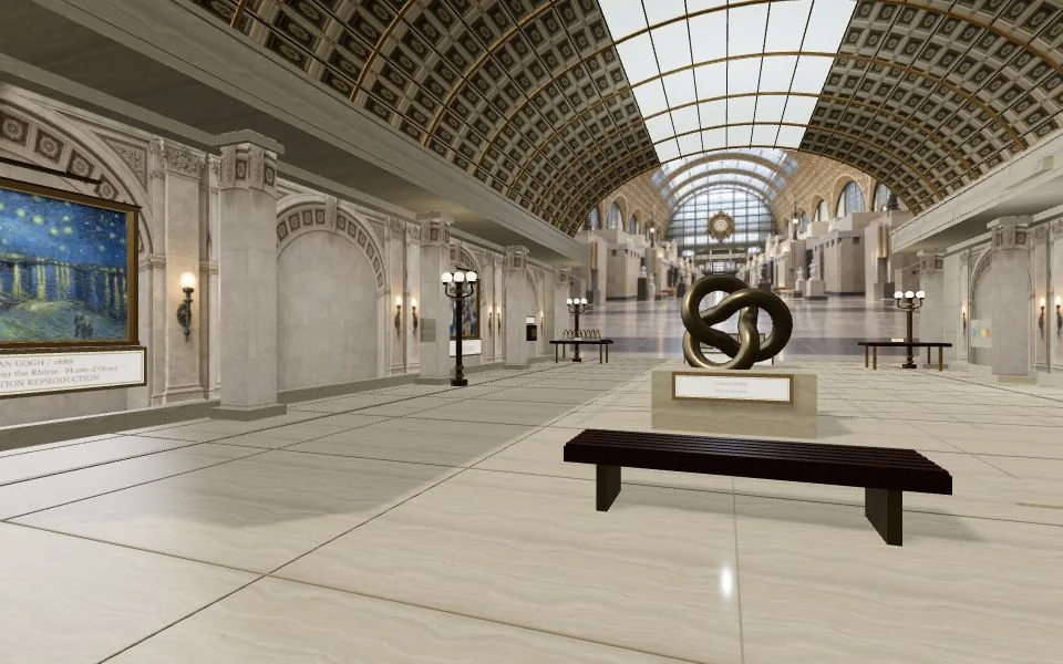 巴黎 · 欢迎来看画 · 3D 课堂实景